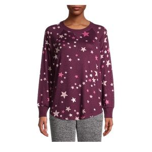 NWT Women's Star Hacci Pajama Top